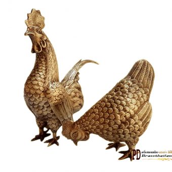 ไก่ทองเหลือง Brass Chicken M