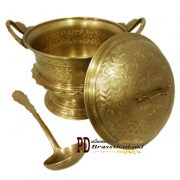 Soup pot handmade brass