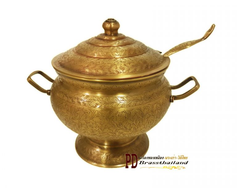หม้อข้าวทองเหลือง rice pot
