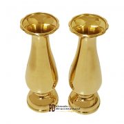 แจกันทองเหลือง ทรงใหม่ vase brass