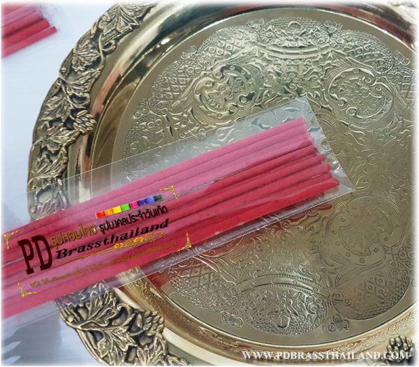 ธูปหอมไทย ธูปไหว้พระ ธูปมงคล วันเกิด วันอาทิตย์ สีแดง